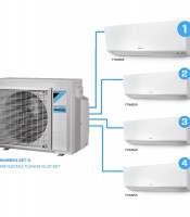 Shira Plus Multi Inverter Set 7000 / 9000 / 9000 / 9000 BTU/h R32 4MXM68A